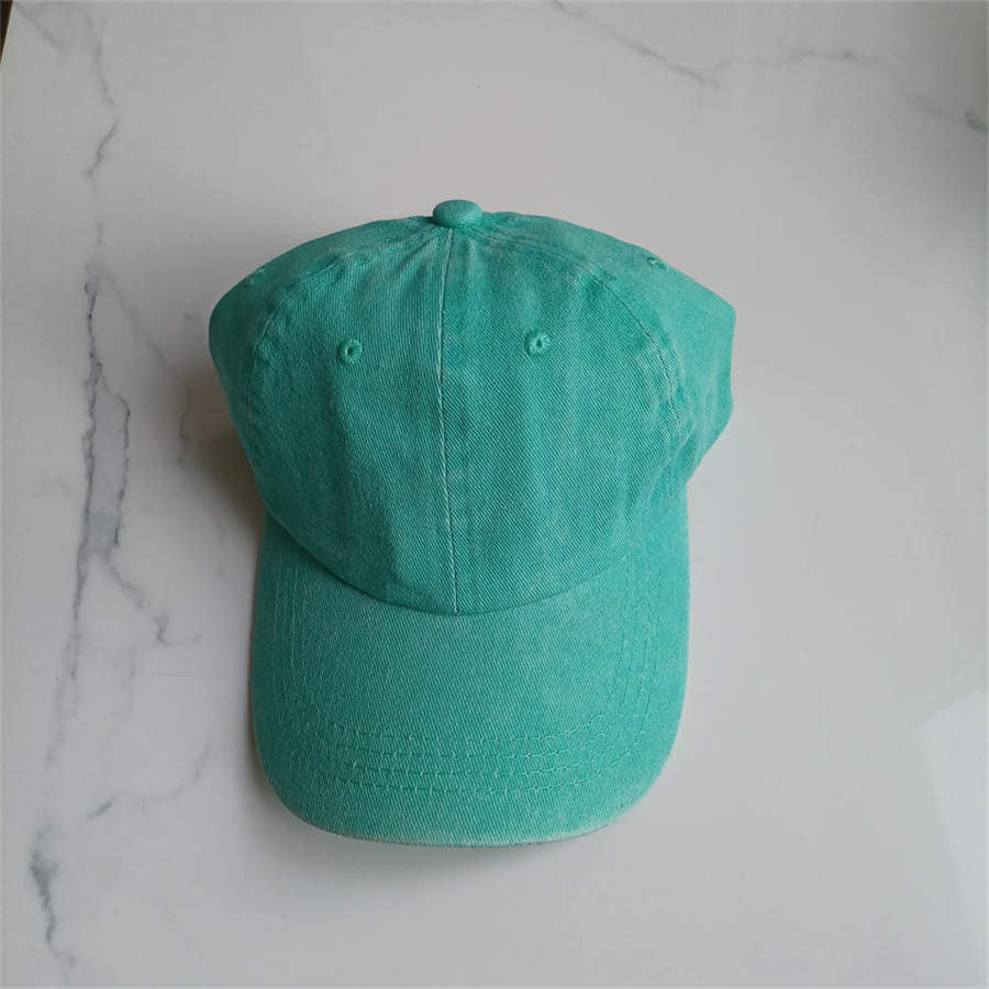 Retro Washed Baseball Cap Cotton Peaked Cap