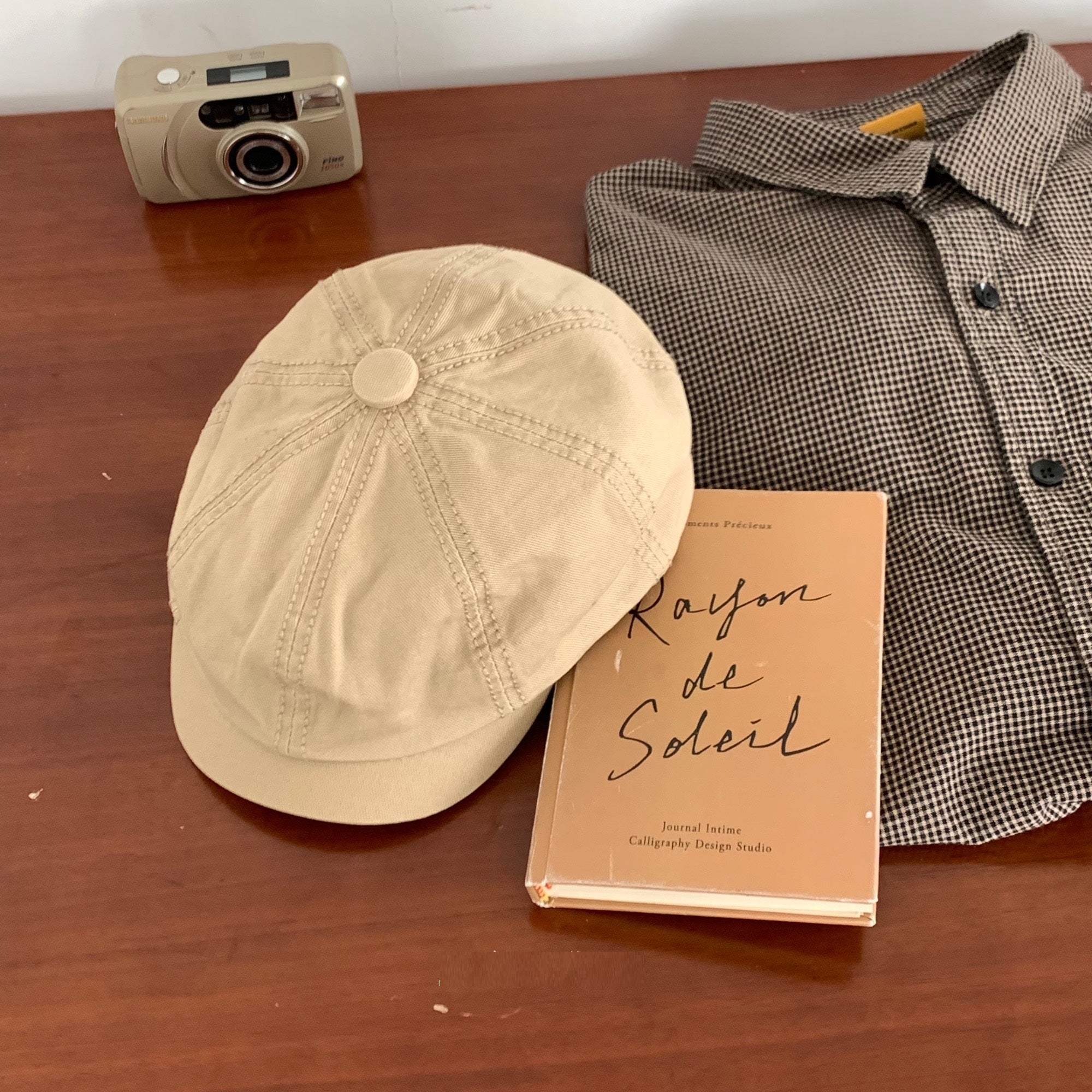 Artistic Youth Men And Women Same Style New All-matching Painter Hat