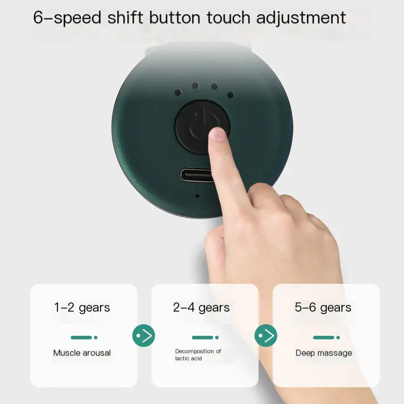 Portable Mini Muscle Massage Gun with Adjustable Settings