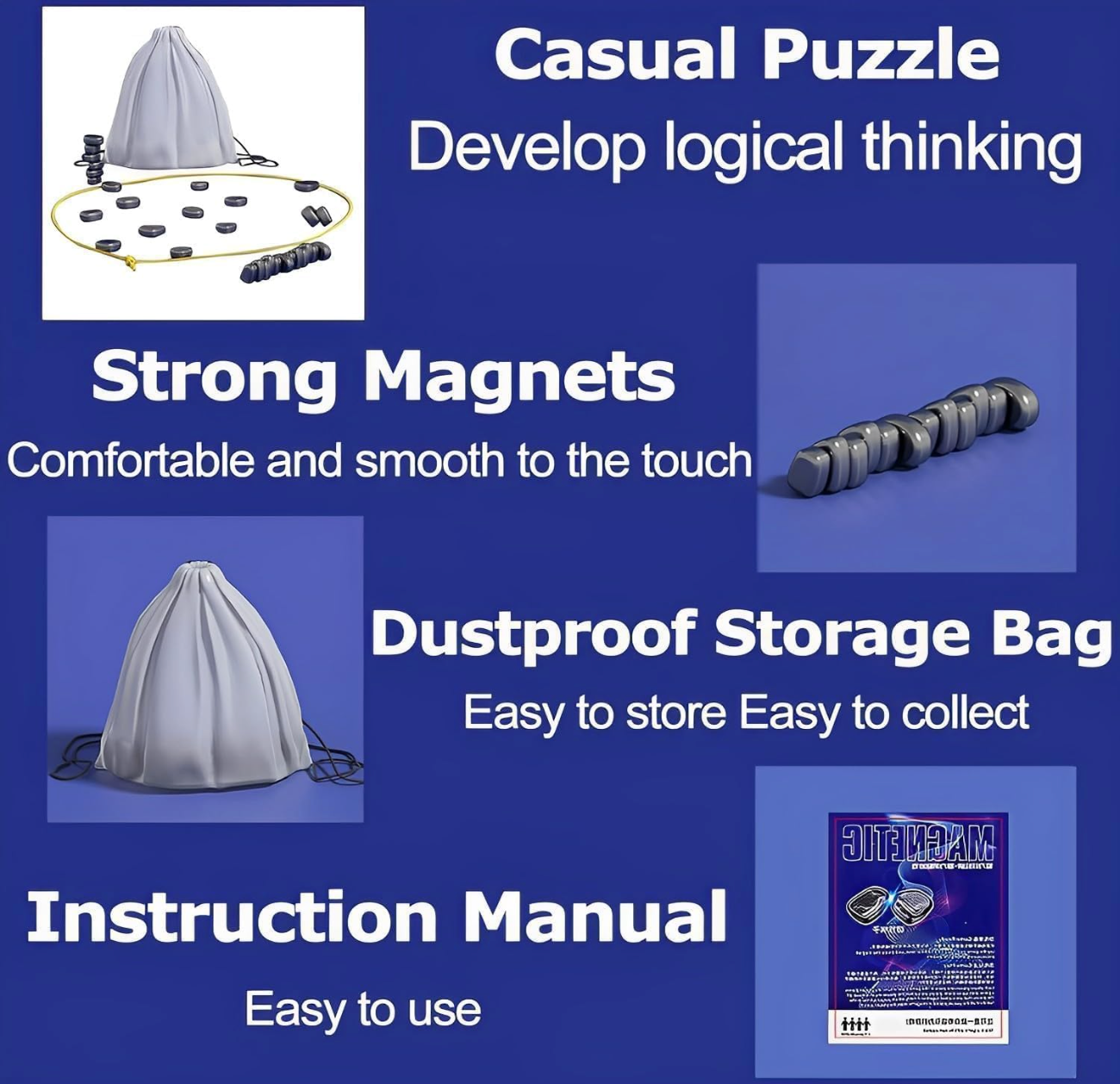 Strategic Magnet Chess: Family-Friendly Educational Travel Game