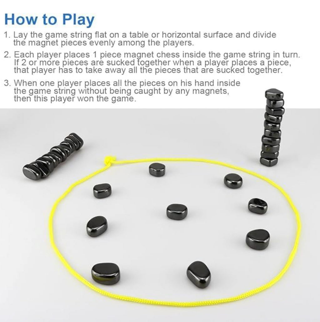 Strategic Magnet Chess: Family-Friendly Educational Travel Game