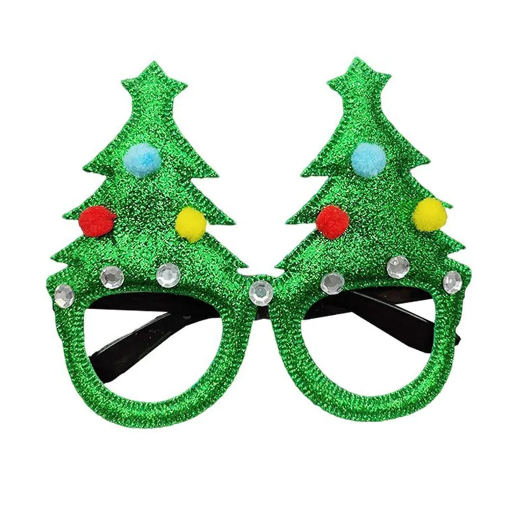 Holiday Sparkle Costume Glasses for Christmas Parties