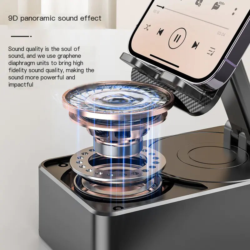 Multifunctional Bluetooth Speaker Phone Stand