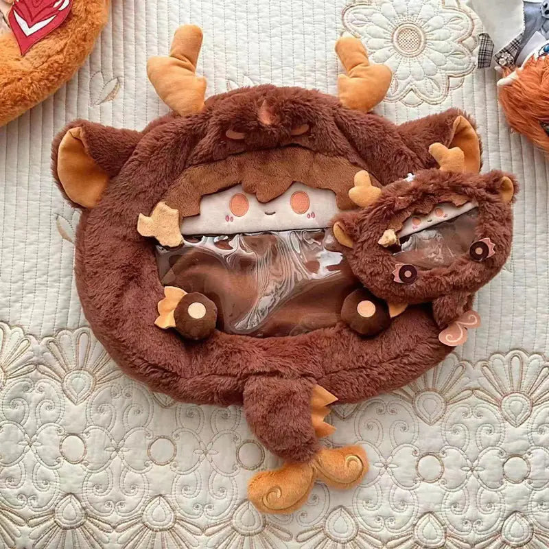 Genshin Impact Plush and Bag Combo