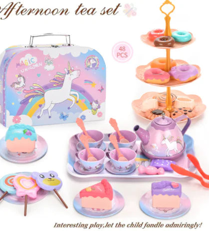 Girls Play House Simulation Dessert & Tea Toy Set