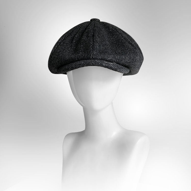 Razor Party Octagonal Blade British Retro Yuppie Shelby Peaked Cap