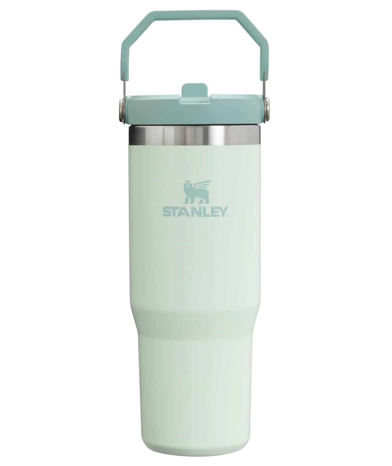 Stanley IceFlow Flip Straw Tumbler with Handle 30 oz | Twist On Lid and Flip Up Straw | Leak Resistant Water Bottle | Insulated Stainless Steel |BPA-Free | Mist