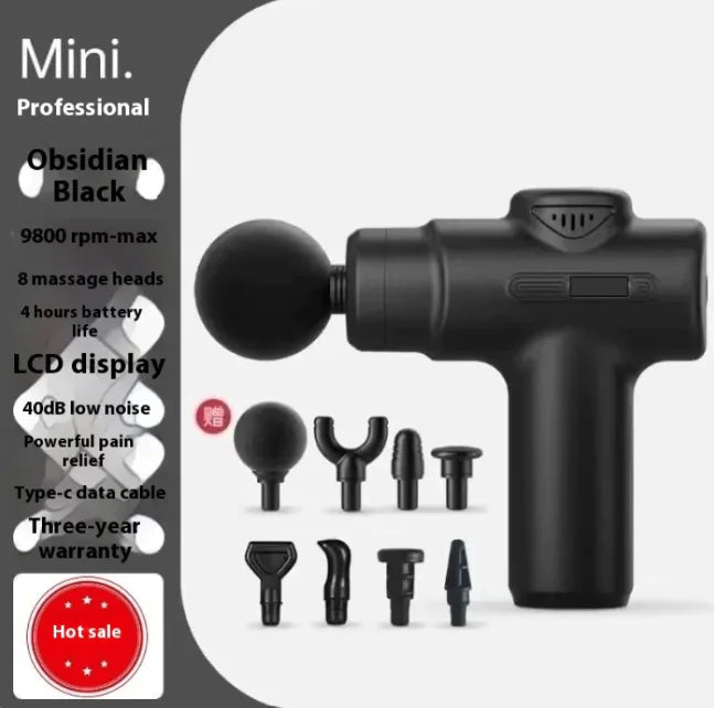 Mini Portable Rechargeable Massage Gun for Muscle Relaxation