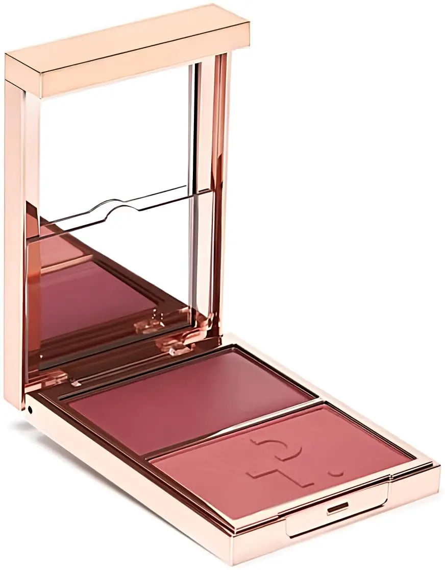 Patrick Ta Major Headlines - Double-Take Creme & Powder Blush Duo - Shes Flushed (soft peachy pink)